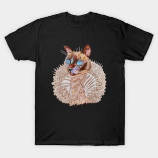 Beautiful Cat is Going to Carnival T-Shirt